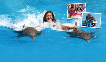 Admision + Nado con Delfines 